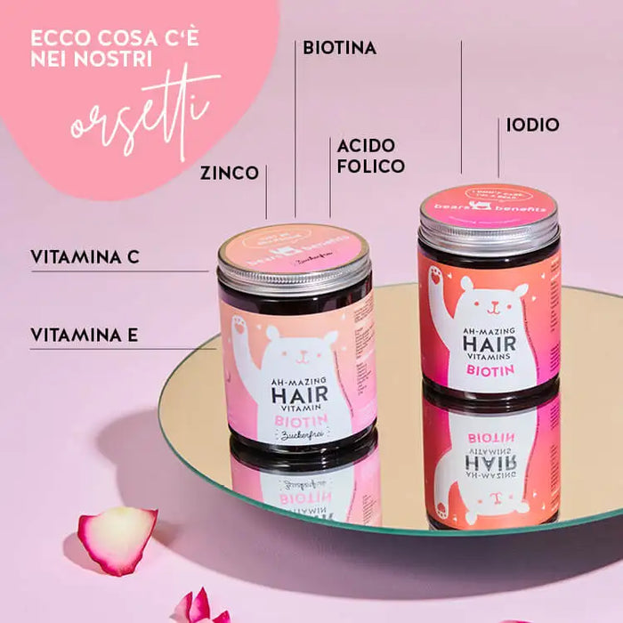 Vitamina Biotin Bear Benefits